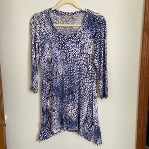 LOGO by Lori Goldstein tunic length top